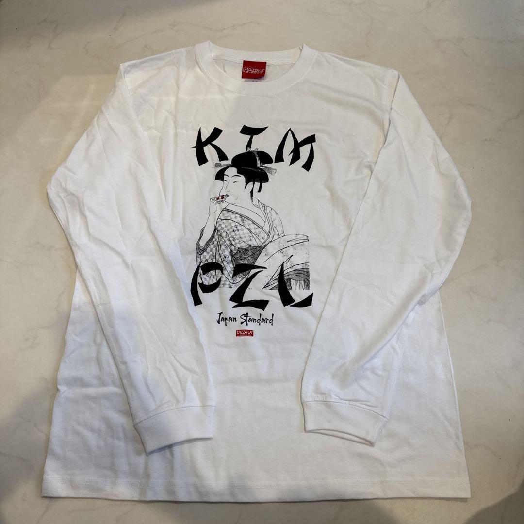 経典 ケツメイシ×PIZZA-LAのコラボグッズ ロンT 『UKIYOE』LLサイズ ミュージシャン