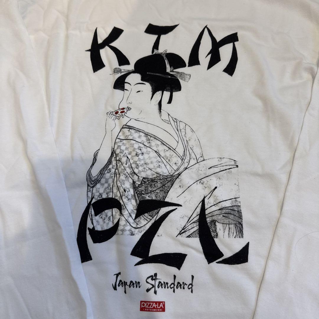 ケツメイシ×PIZZA-LAのコラボグッズ ロンT 『UKIYOE』LLサイズ