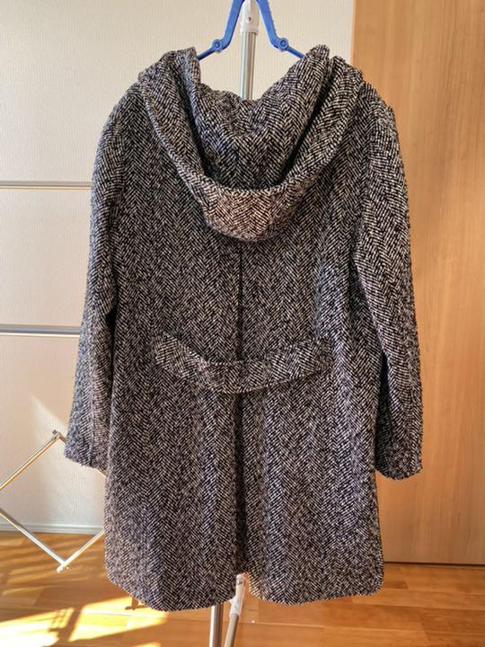 豊富な正規品 未使用品 千鳥格子 3Lサイズ VEQAq-m58995041412 レディース ロング丈コート 爆買い定番