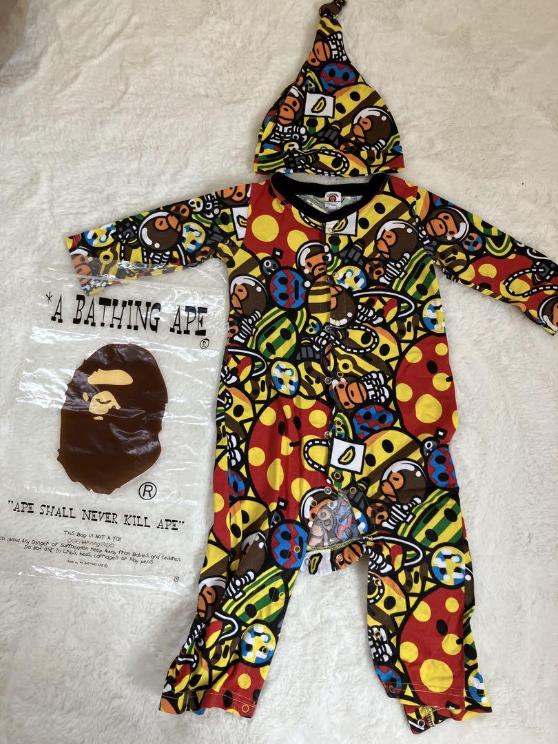 A BATHING APE ロンパース80