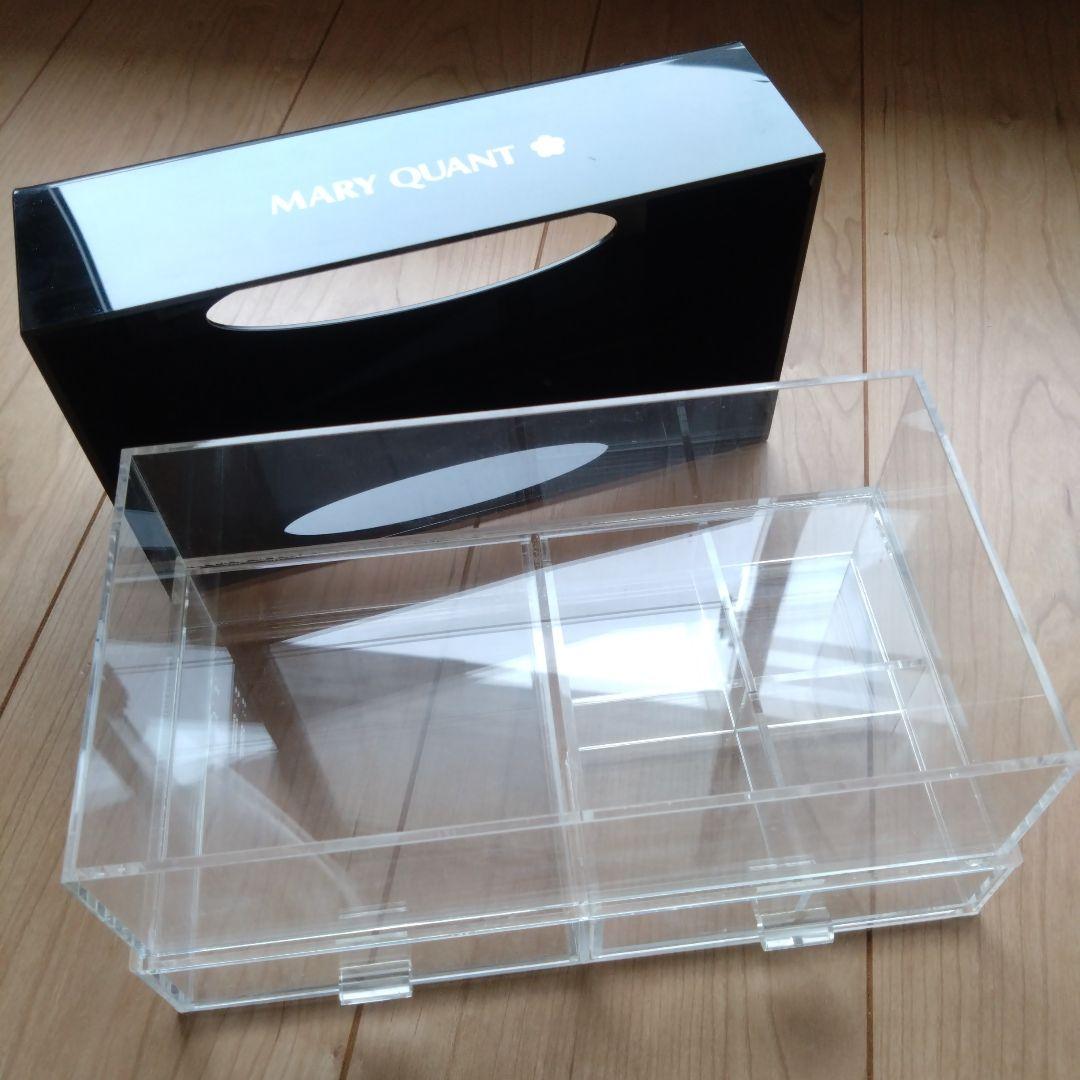 美品☆MARY QUANT ミラー＆収納ボックスセット