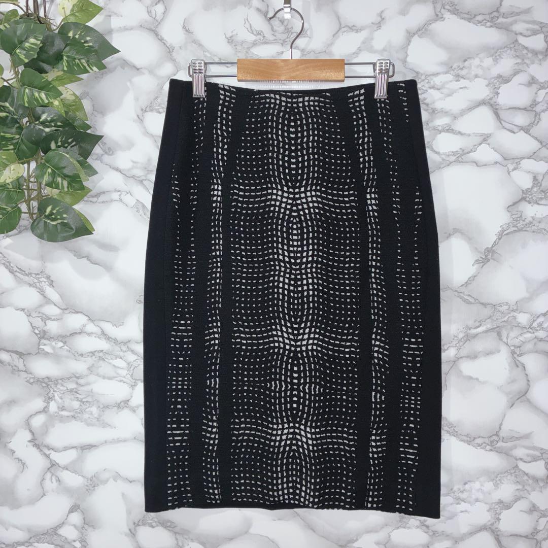 Diane von Furstenberg ひざ丈スカート サイズ0ゴムウエスト