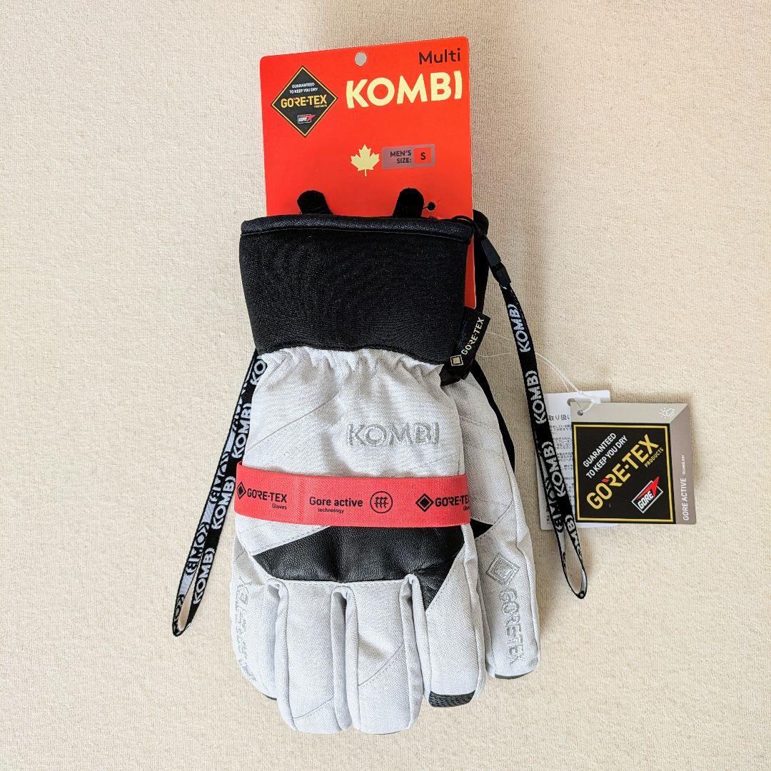 新品 KOMBI ゴアテックス スノーグローブ スキー スノーボード手袋 五本指