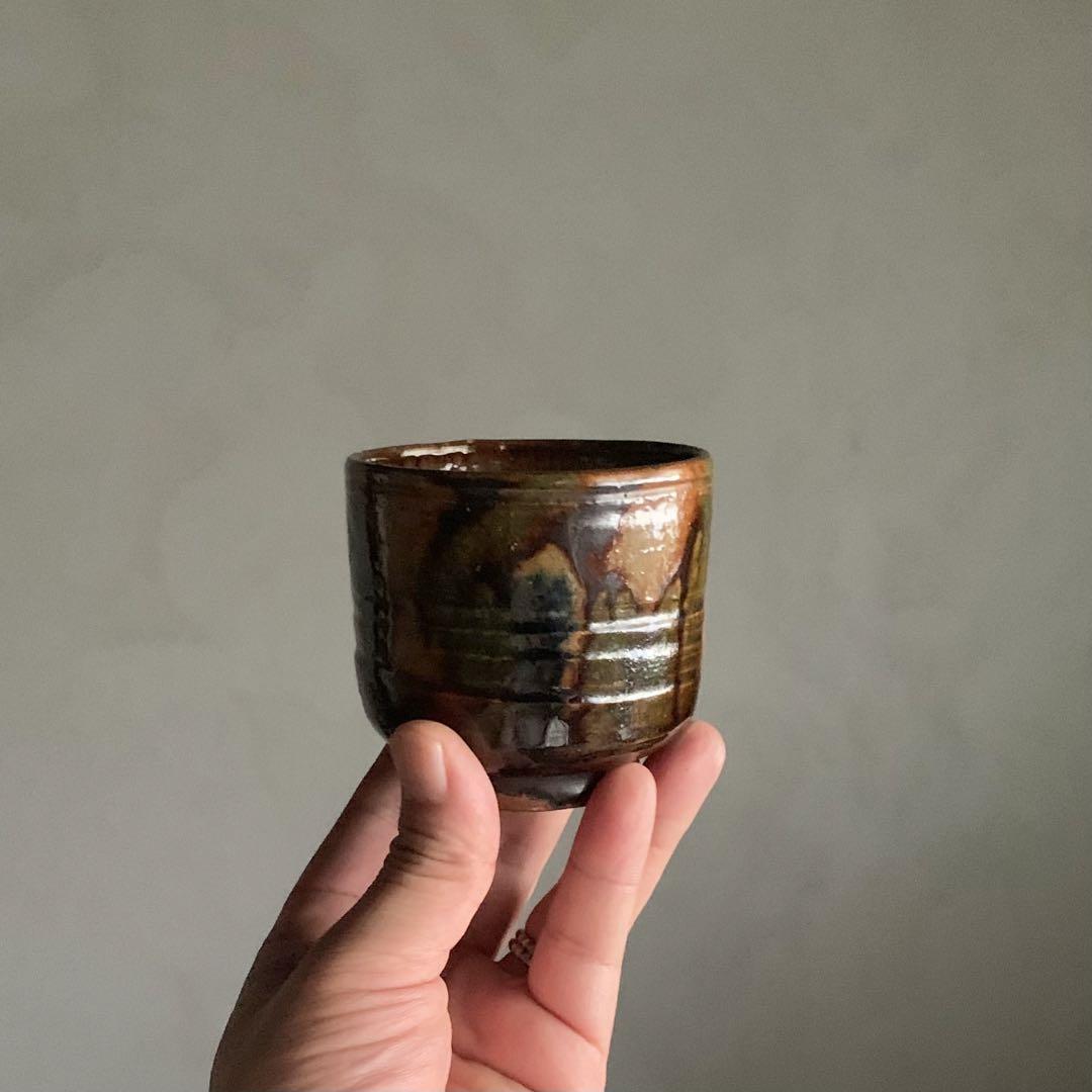 筒茶碗 須佐焼か？ 古美術 アンティーク 古道具 茶道具 筒茶碗 須佐焼か？ 古美術 アンティーク 古道具 茶道具