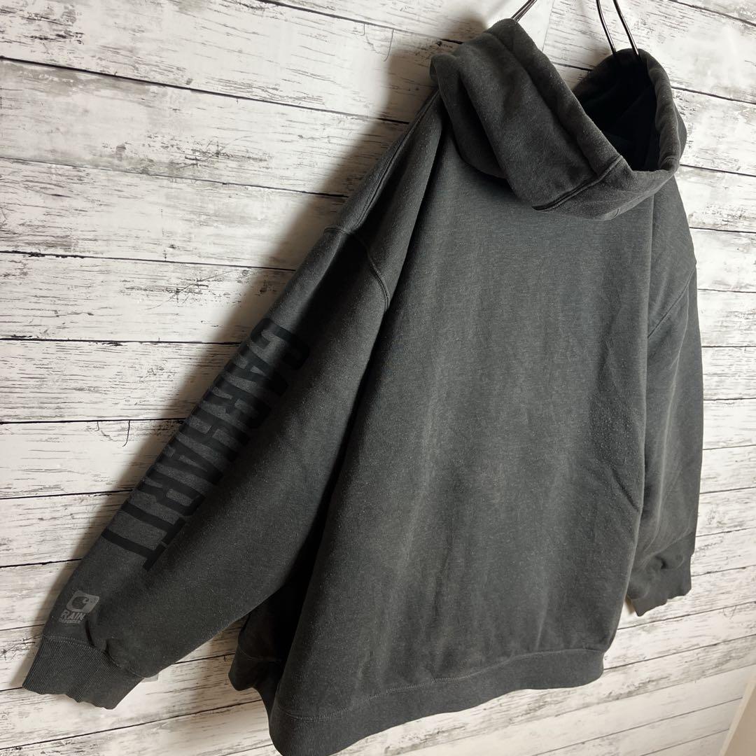 【超ビッグサイズ‼︎】Carhartt◎4XL フルジップ パーカー C980