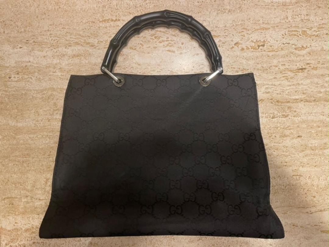 【美品】GUCCI グッチ バンブー トートバッグ