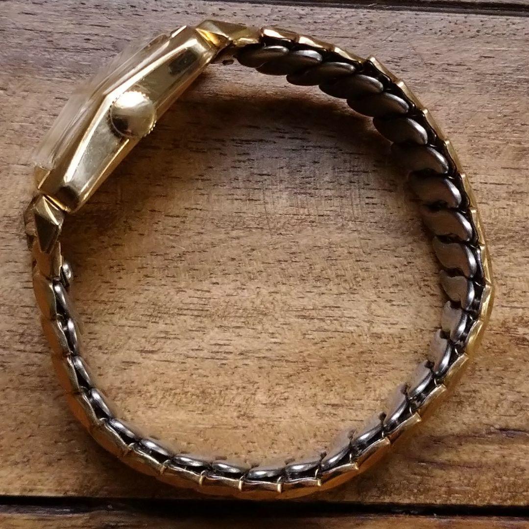正規品 国内OH アンティーク 手巻 スモセコ 金属ブレス mAYc7-m59005791257 美品 エルジン 14金張 SALE新品
