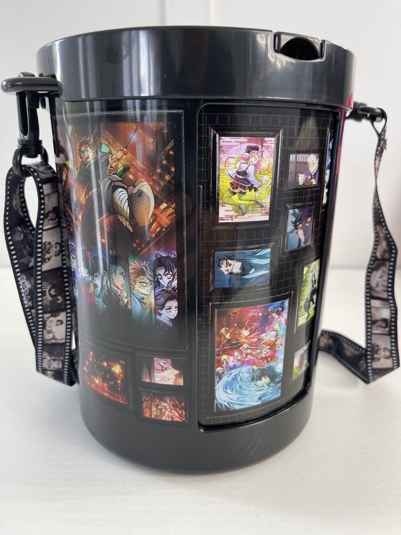 鬼滅の刃　無限城編　メモリアルポップコーンボックス　ポップコーンバケツ　2個 鬼滅の刃 無限城 ポップコーンバケツ ポップコーンボックス