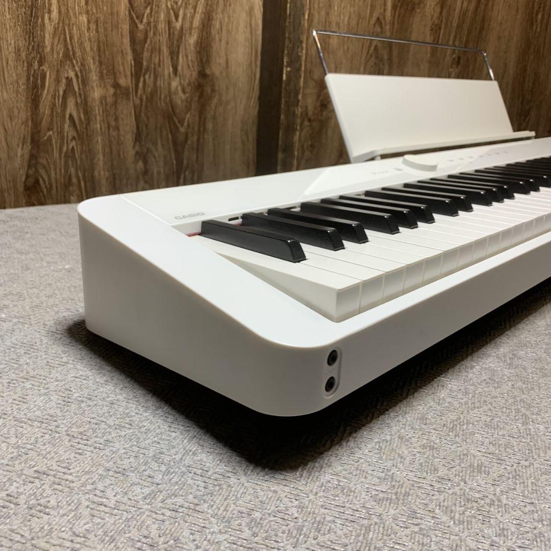 I343 CASIO Privia 電子ピアノ PX-S1000 WE 88鍵盤 - メルカリ