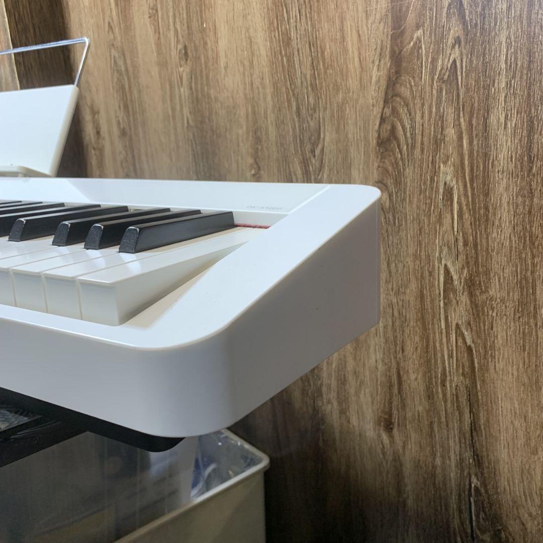 I343 CASIO Privia 電子ピアノ PX-S1000 WE 88鍵盤 - メルカリ