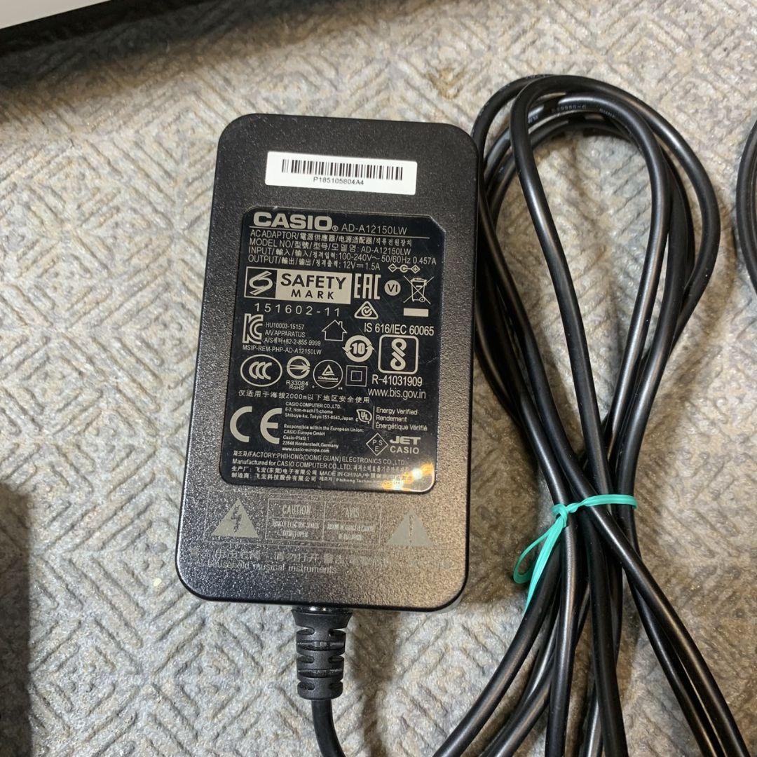 I343 CASIO Privia 電子ピアノ PX-S1000 WE 88鍵盤