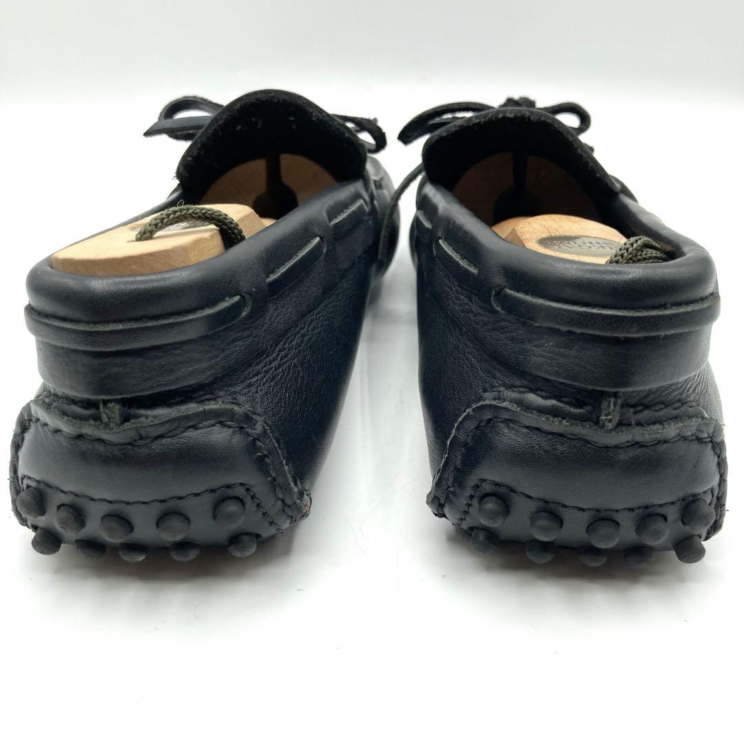 美品✨ カーシュー ドライビング シューズ 黒 モカシン イタリア製