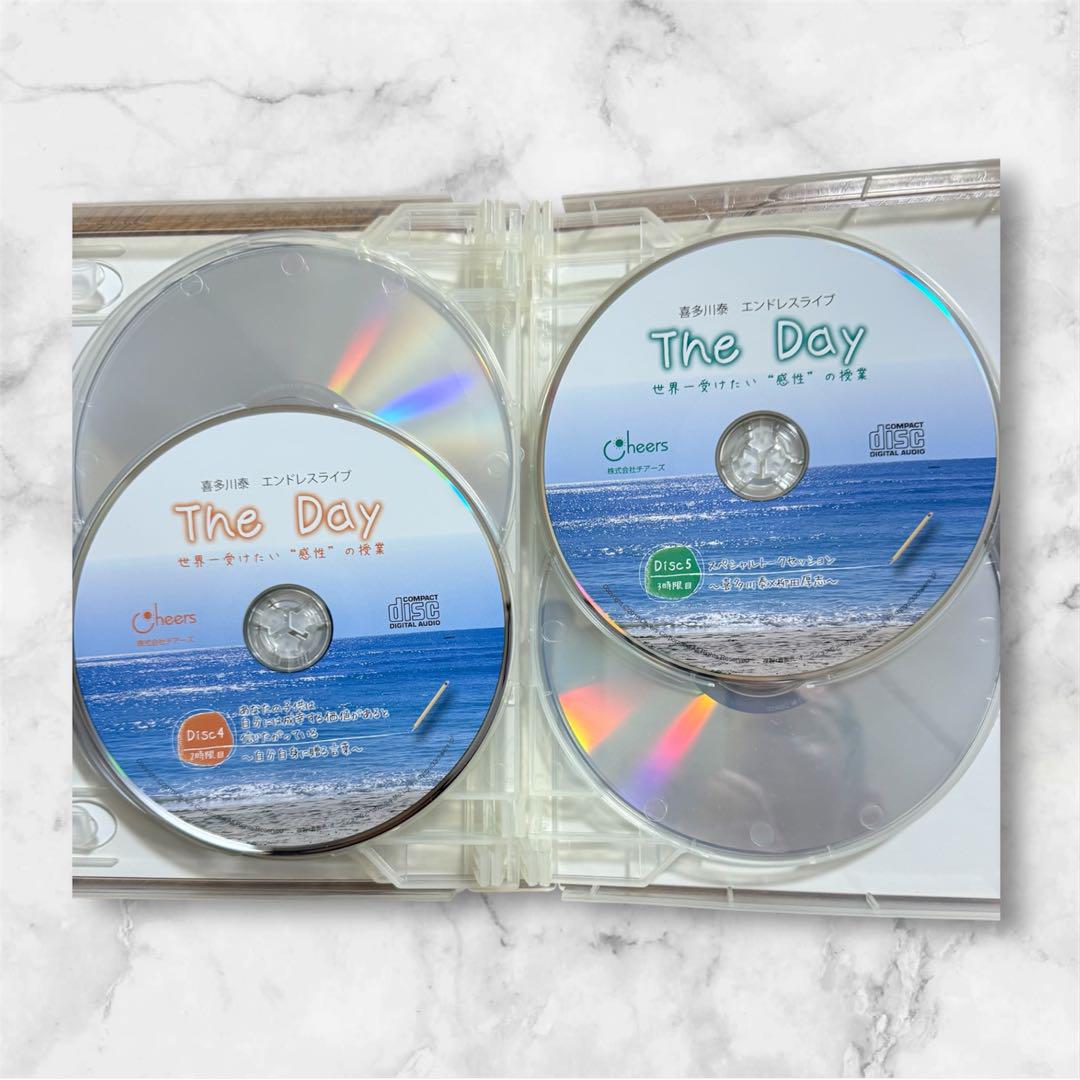 『喜多川泰エンドレスライブ The Day』 CD7枚組 感性の授業 講演録