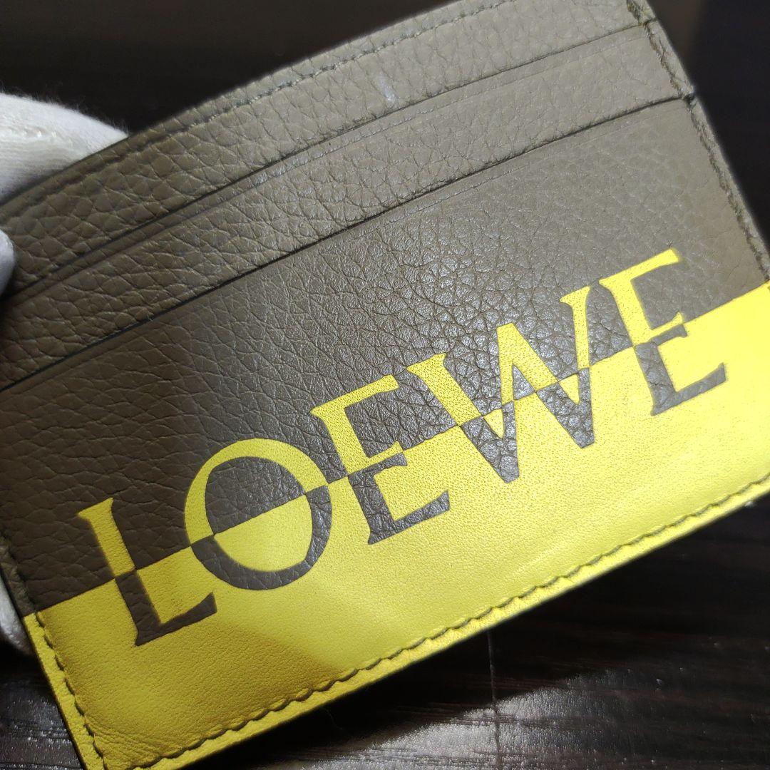 LOEWE　ロエベ　カードケース　名刺入れ　本革　5ポケット