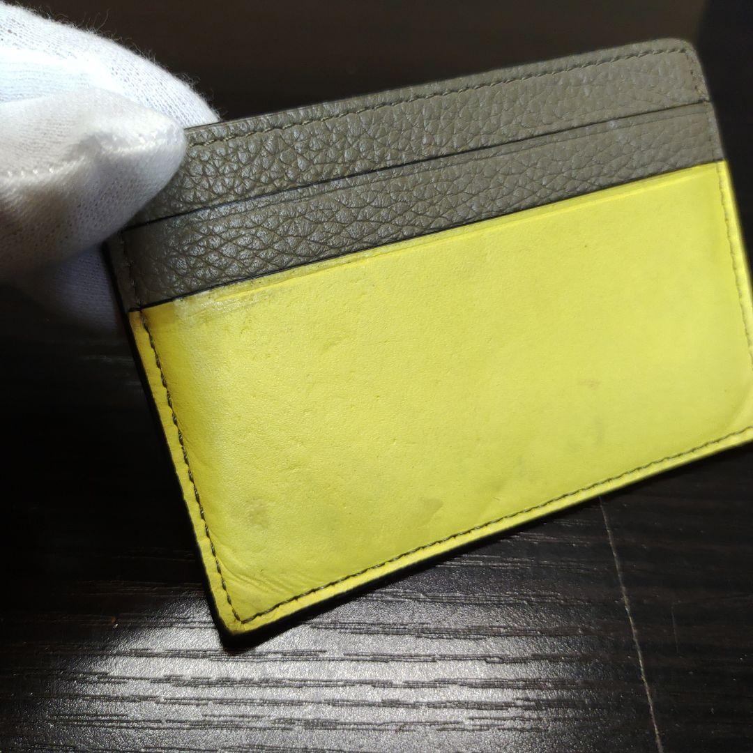 LOEWE　ロエベ　カードケース　名刺入れ　本革　5ポケット