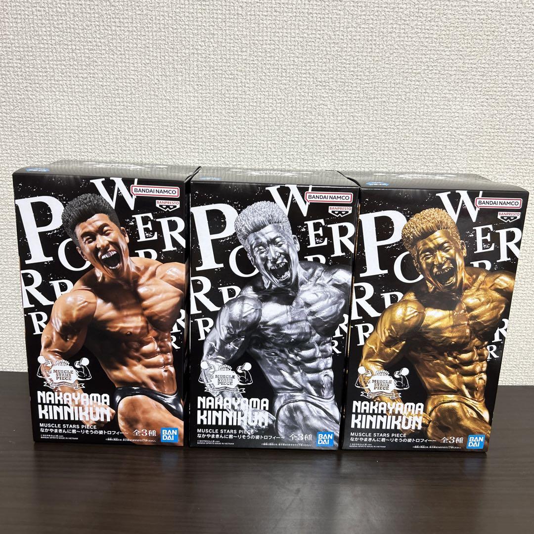 MUSCLE STARS PIECE なかやまきんに君 りそうの姿トロフィー