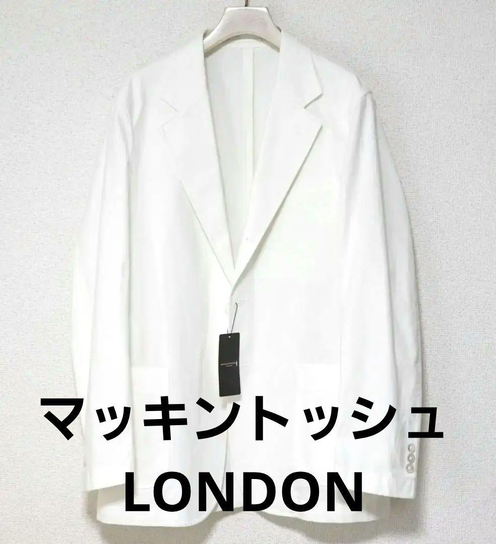 新品タグ付【マッキントッシュ LONDON 】 サマージャケット白 42(XL