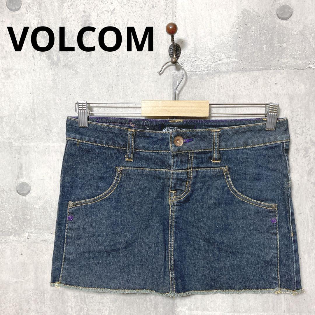 VOLCOM ボルコム レディース タイトデニムスカート 1