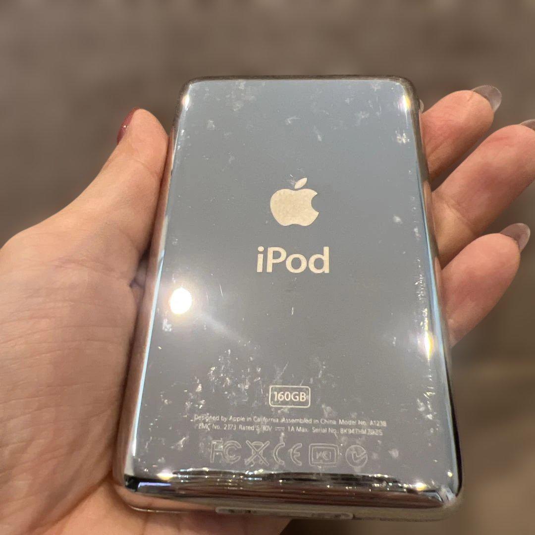 Apple iPod 160GB シルバー クラシック - メルカリ