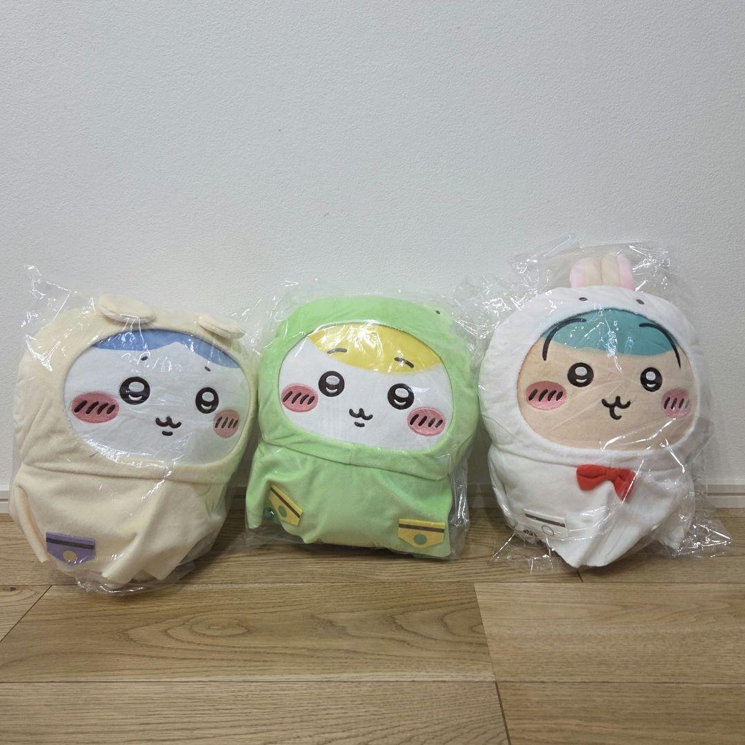 ちいかわ 雨の日BIGぬいぐるみ　3種フルセット ちいかわ 雨の日BIGぬいぐるみ【3種セット】 - メルカリ