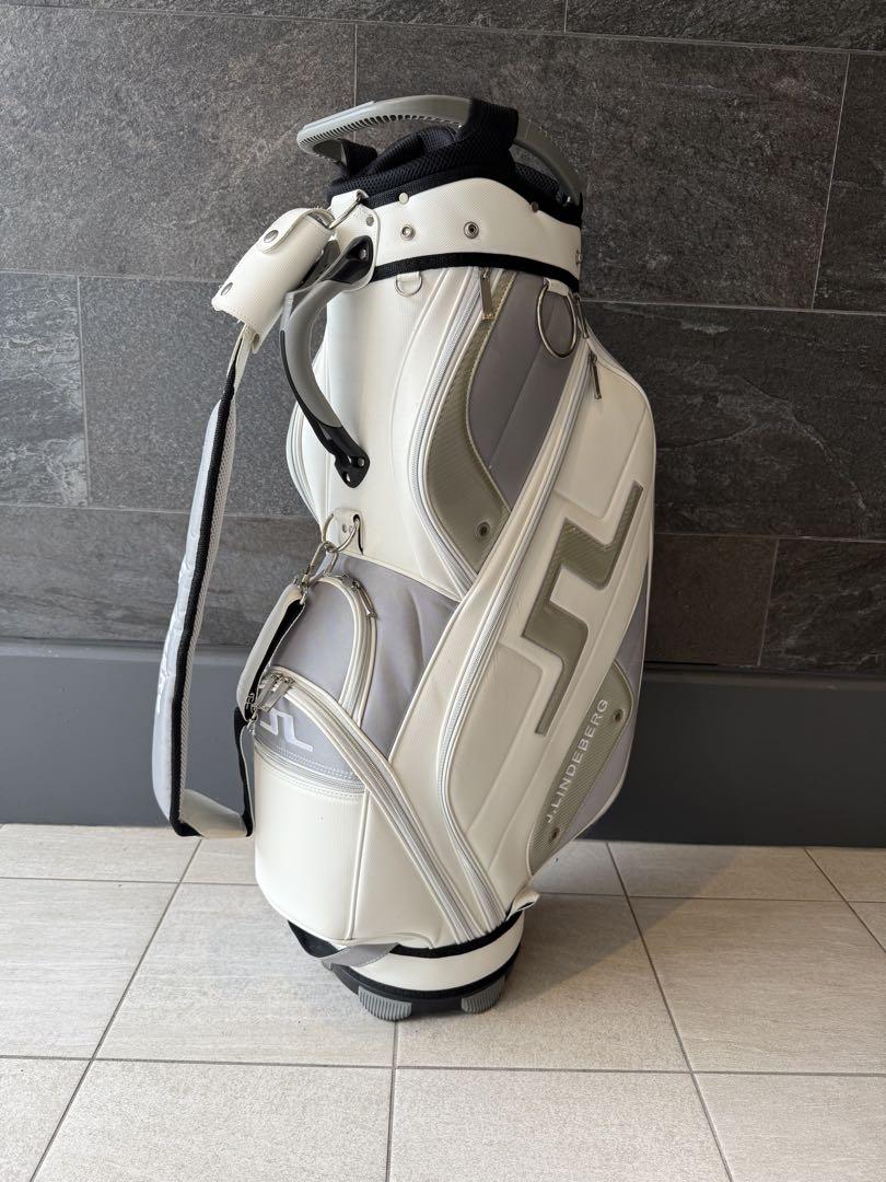 J.LINDEBERG ジェイリンドバーグ レザーキャディーバッグ