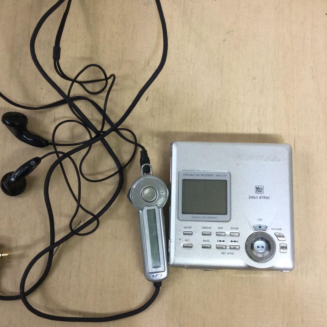 KENWOOD ケンウッド　MD ポータブル　DMCーL7R KENWOOD ケンウッドMD ポータブルDMCーL7R
