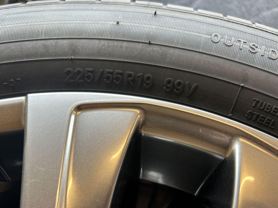 80ハリアーZ 新車外しタイヤホイールセット