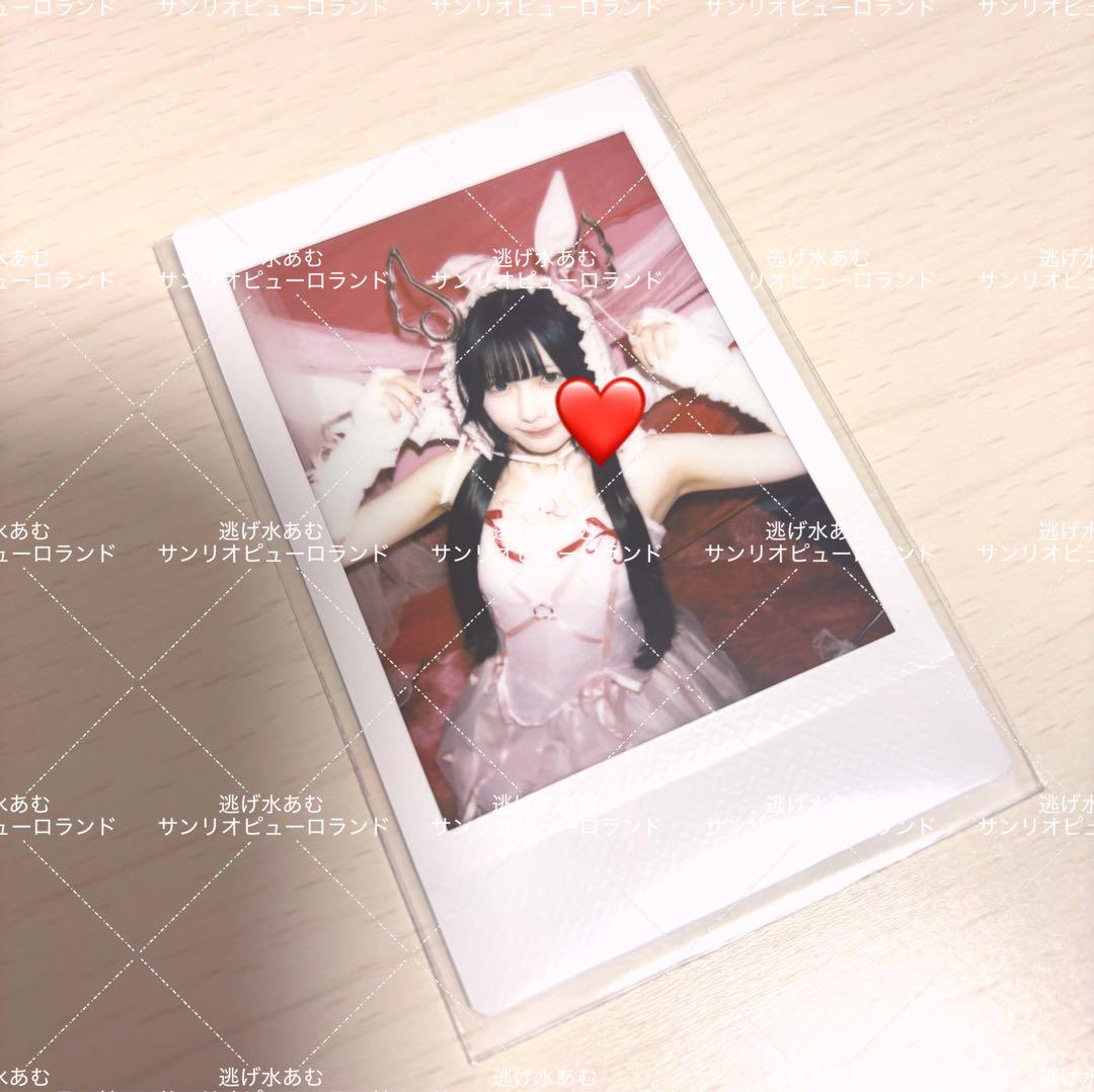 きゅるして　逃げ水あむ　ランダムチェキ きゅるりんってしてみて on X: 