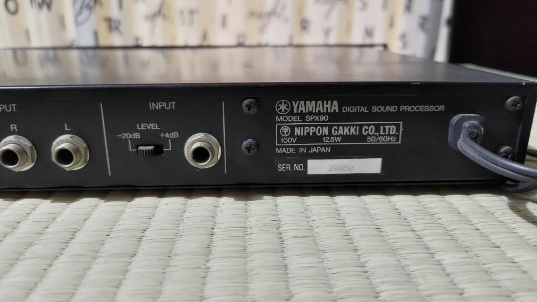 その他 YAMAHA DIGITAL SOUND PROCESSOER SPX90