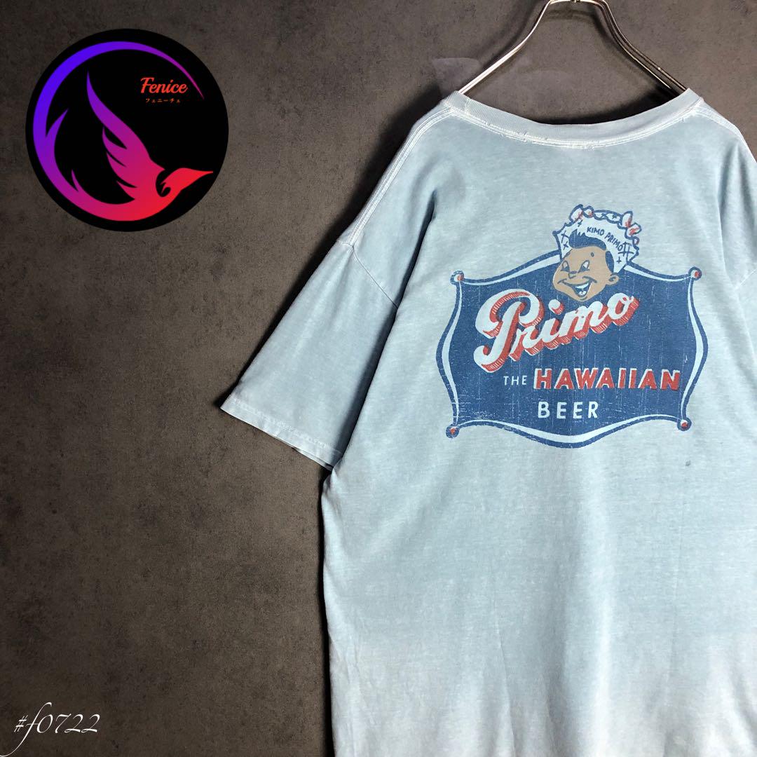 ヴィンテージTシャツ　USA古着　プリントデザイン　ゆるダボ　水色　青　赤 7,880円