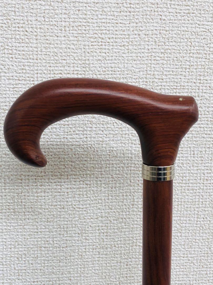 【新品】スペイン製 天然木製ステッキ
