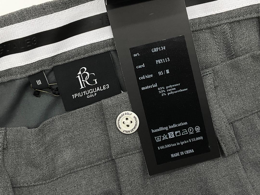 サイズS【未使用】1piu1uguale3 GOLF ブッシュパンツ - メルカリ