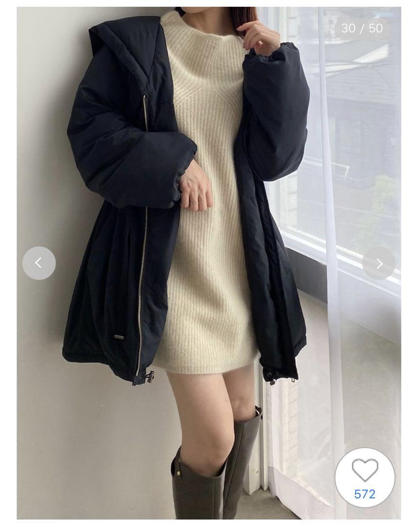 SNIDEL（スナイデル）の「ラクーンミニニットワンピース
