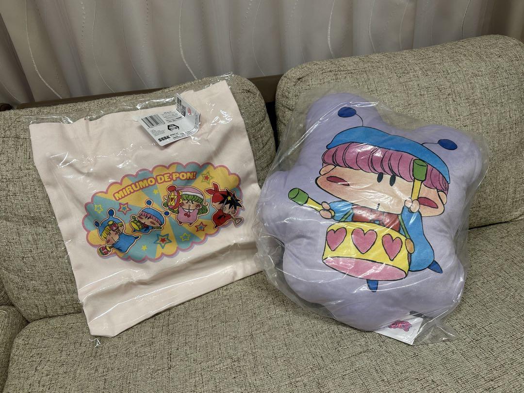 ムルモ　クッション& ミルモでポン　トートバッグ