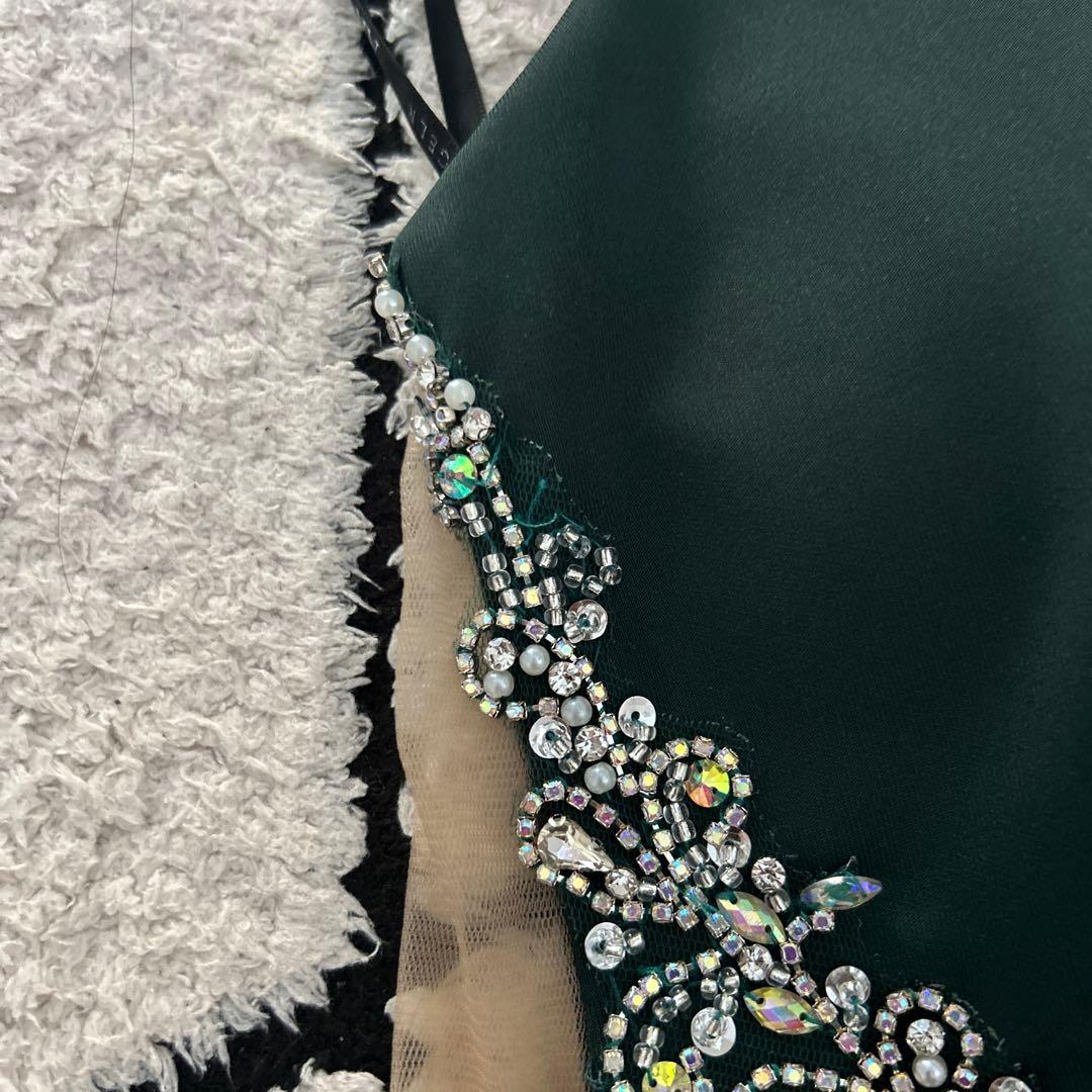 Angel Rエンジェルアール ウエストフラワービジュー ロングドレス Angel Rエンジェルアール ウエストフラワービジュー ロングドレス