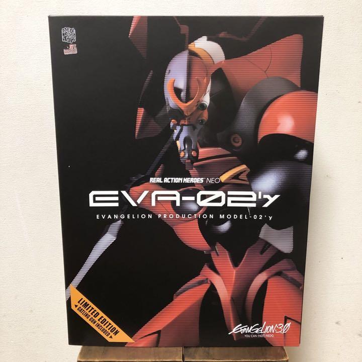 在庫処分セール 未使用 メディコムトイ RAH NEO エヴァンゲリオン 改2号機y 初回 コミック・アニメ