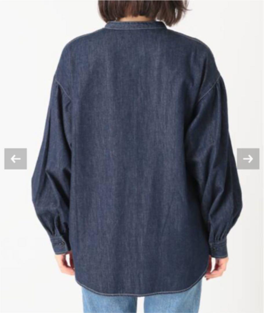 激安大特価SALE JOURNAL STANDARD relume デニムボリュームスリーブブラウス DenwL-m59031998747 限定SALESALE