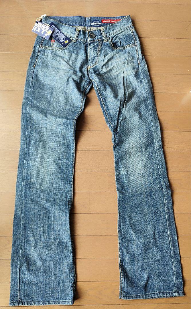 MISS SIXTY ストレートデニム 26size 新品 - メルカリ