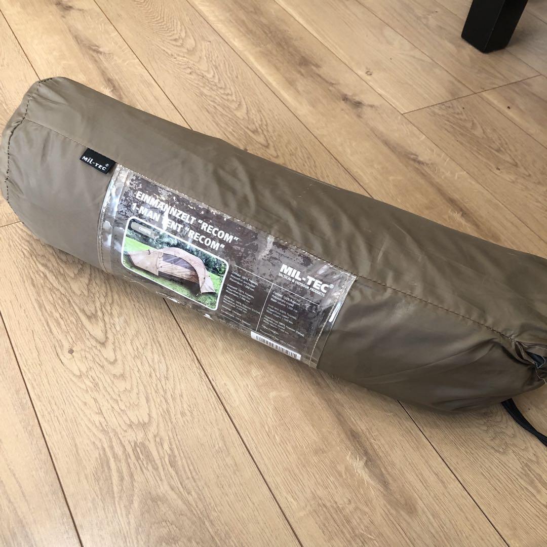 MIL-TEC 1-MAN TENT 1人用テント 10,000円