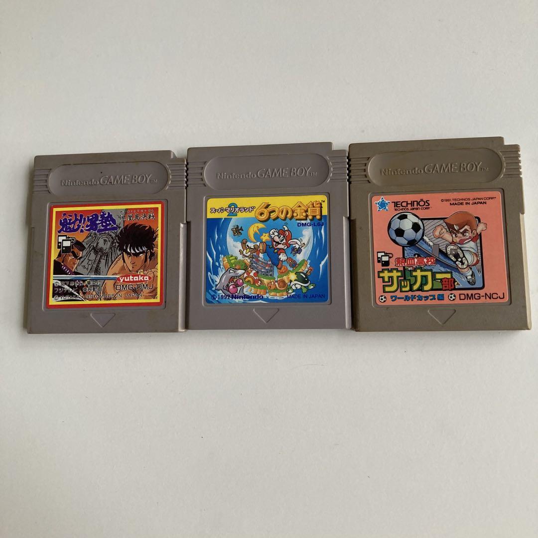 ゲームボーイソフト 3本セット ケース2個付き - メルカリ