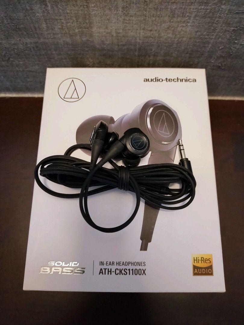 イヤホン audio-technica SOLID BASS ATH-CKS1100X