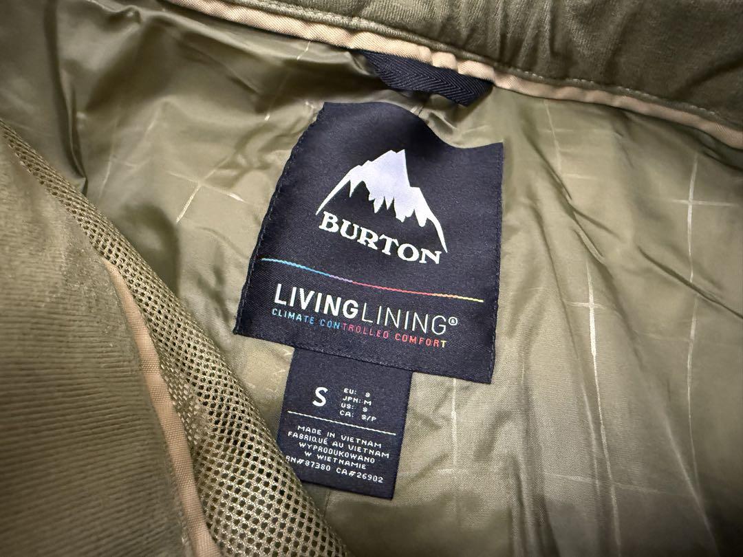 BURTON メンズ カーゴ 2L パンツ レギュラーフィット Sサイズ