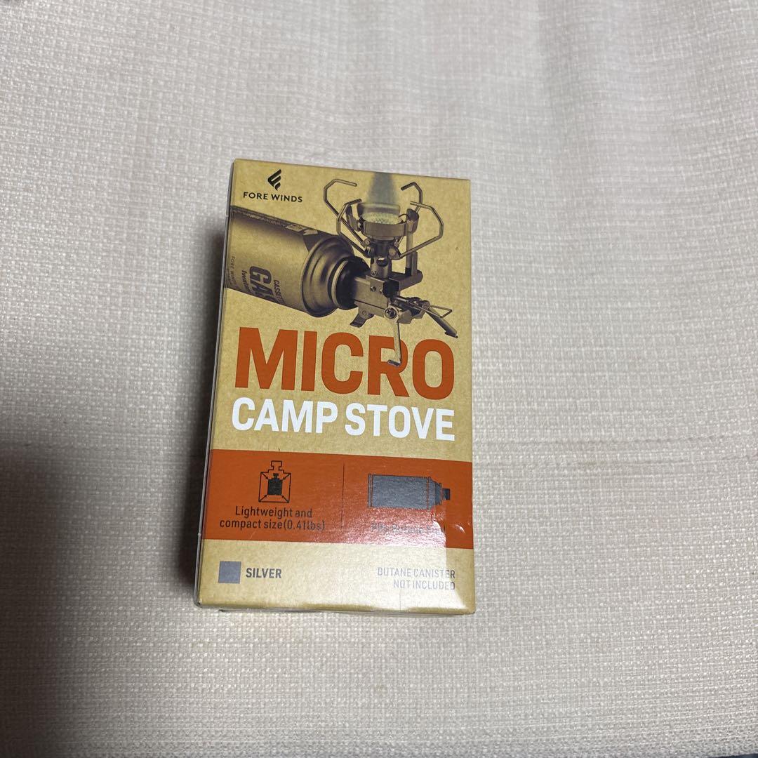 新品未開封FORE WINDS マイクロキャンプストーブ FW-MS01
