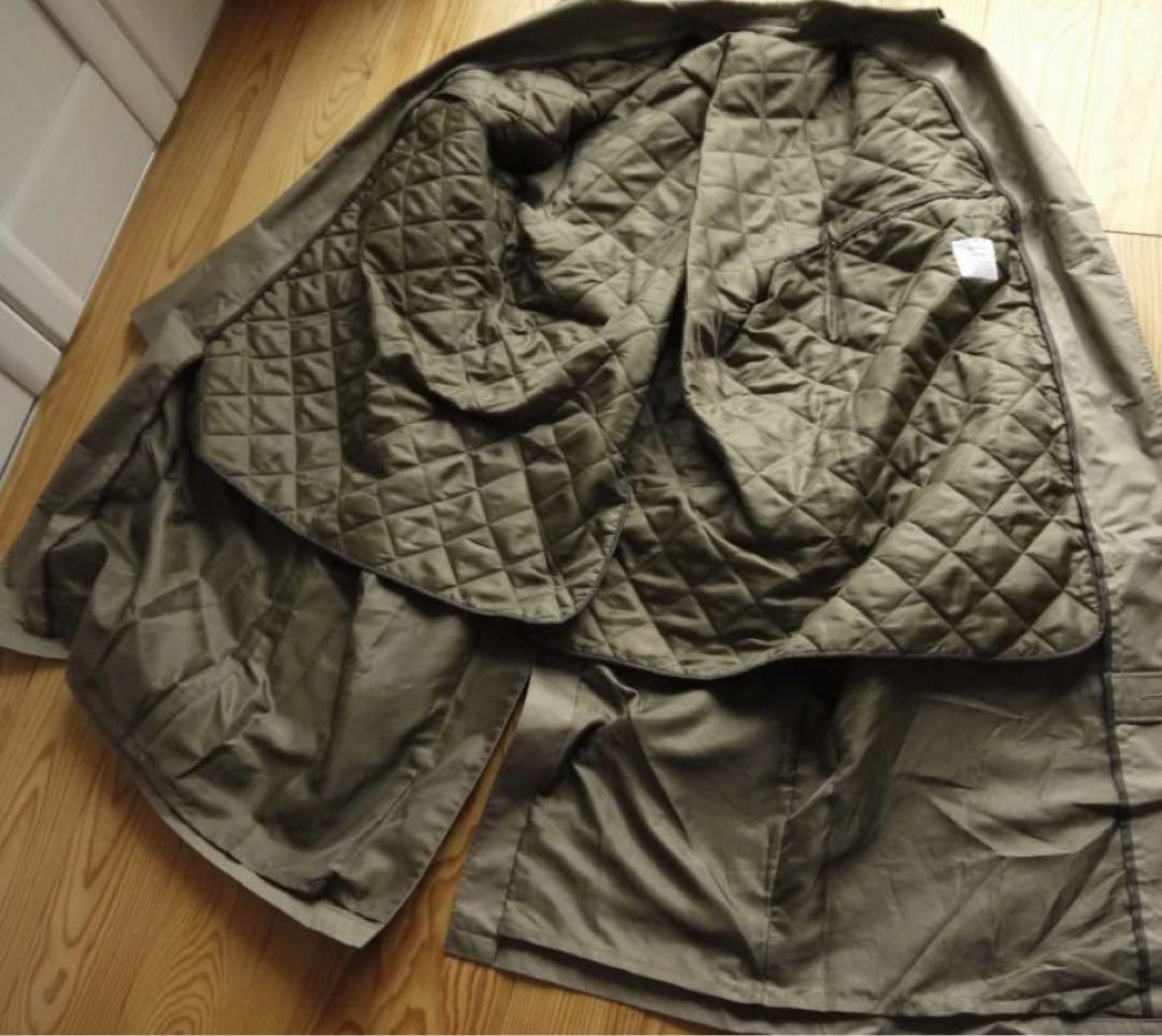 美品 オランダ軍 実物 トレンチ コート 49