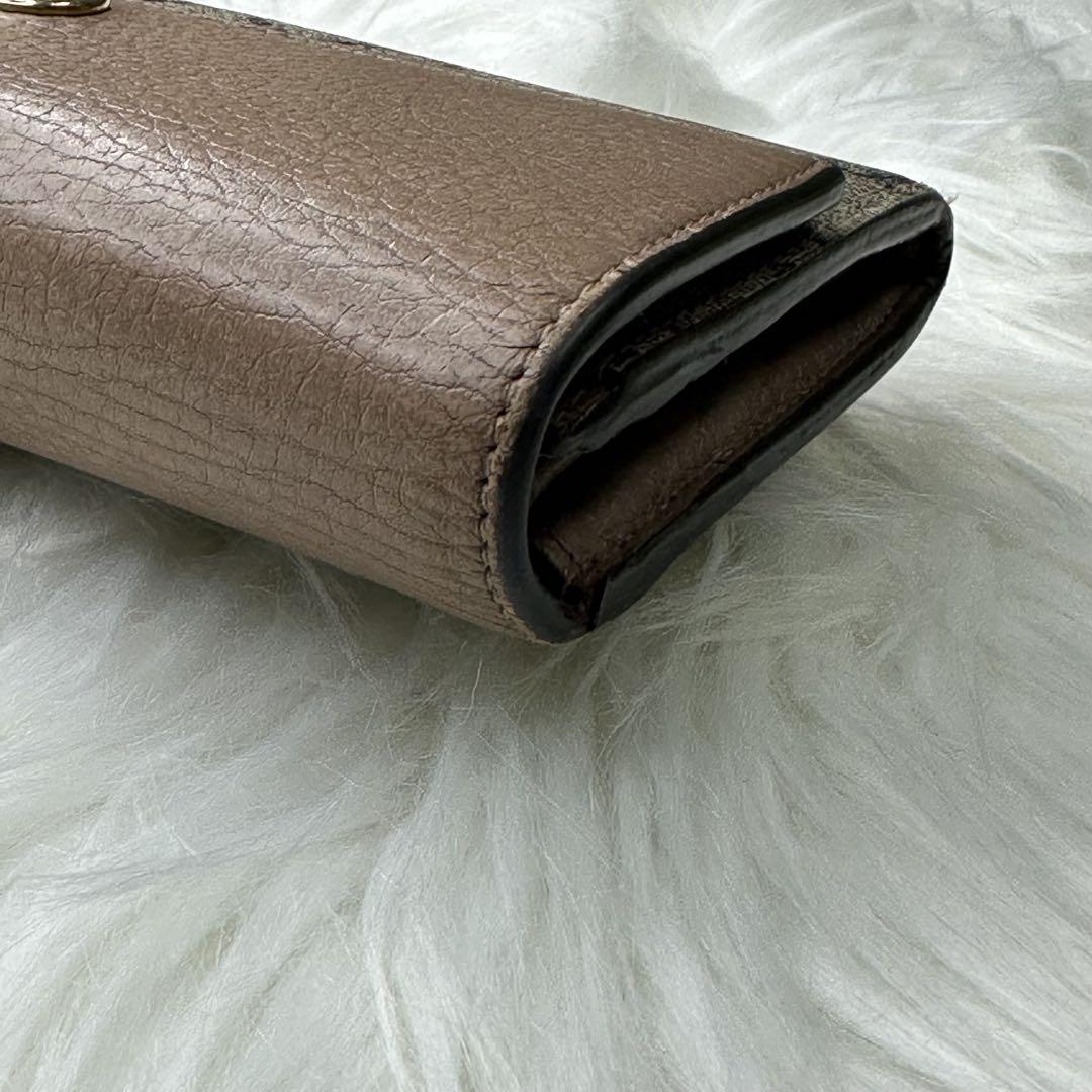 美品✨GUCCI コンチネンタルウォレット GG マーモント 箱付き スプリーム