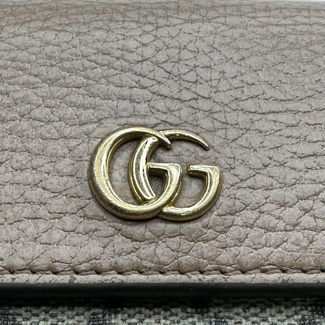 美品✨GUCCI コンチネンタルウォレット GG マーモント 箱付き スプリーム
