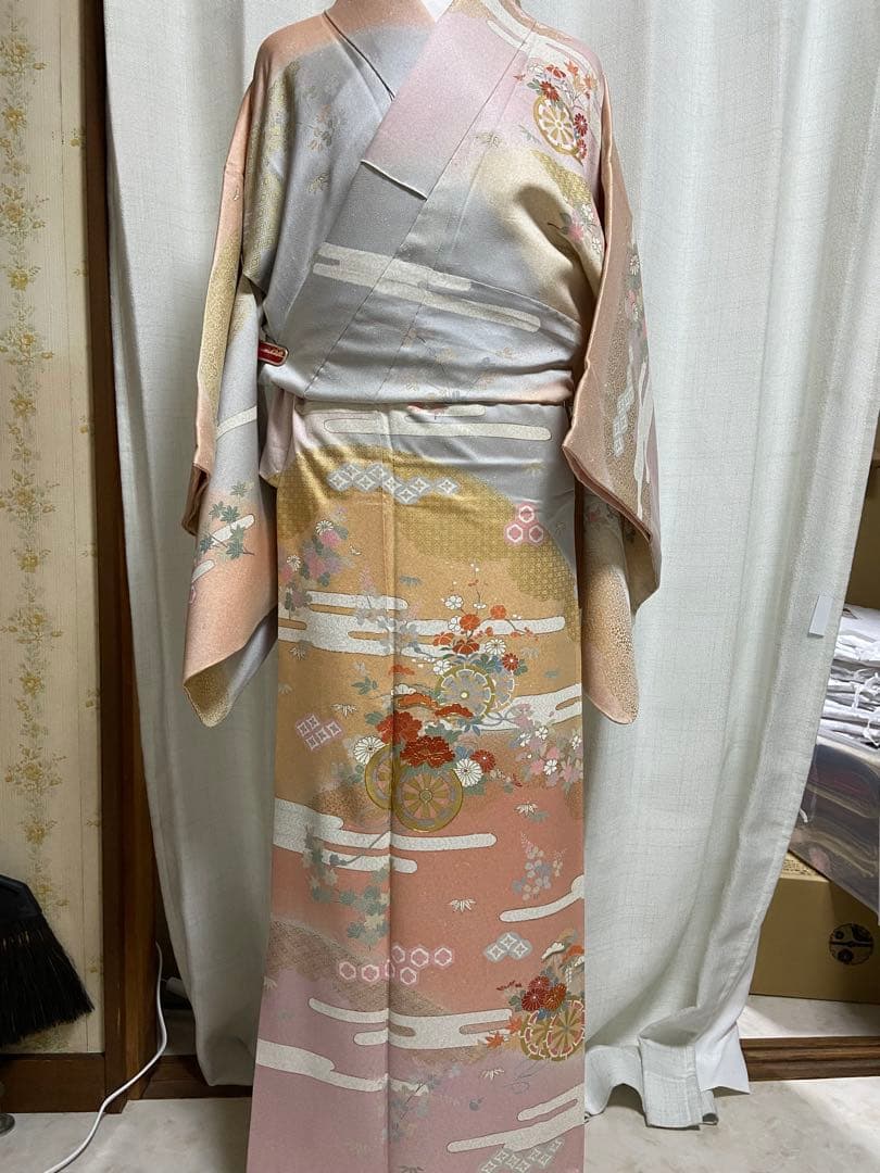 正絹訪問着 253-8 S目立った傷や汚れなし