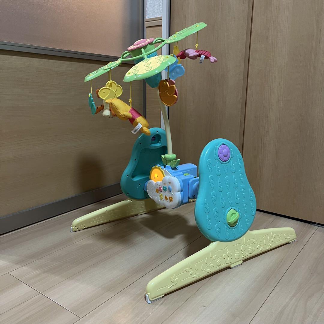 ✨美品✨『タカラトミー』プーさん えらべる回転 6way ジムにへんしんメリー