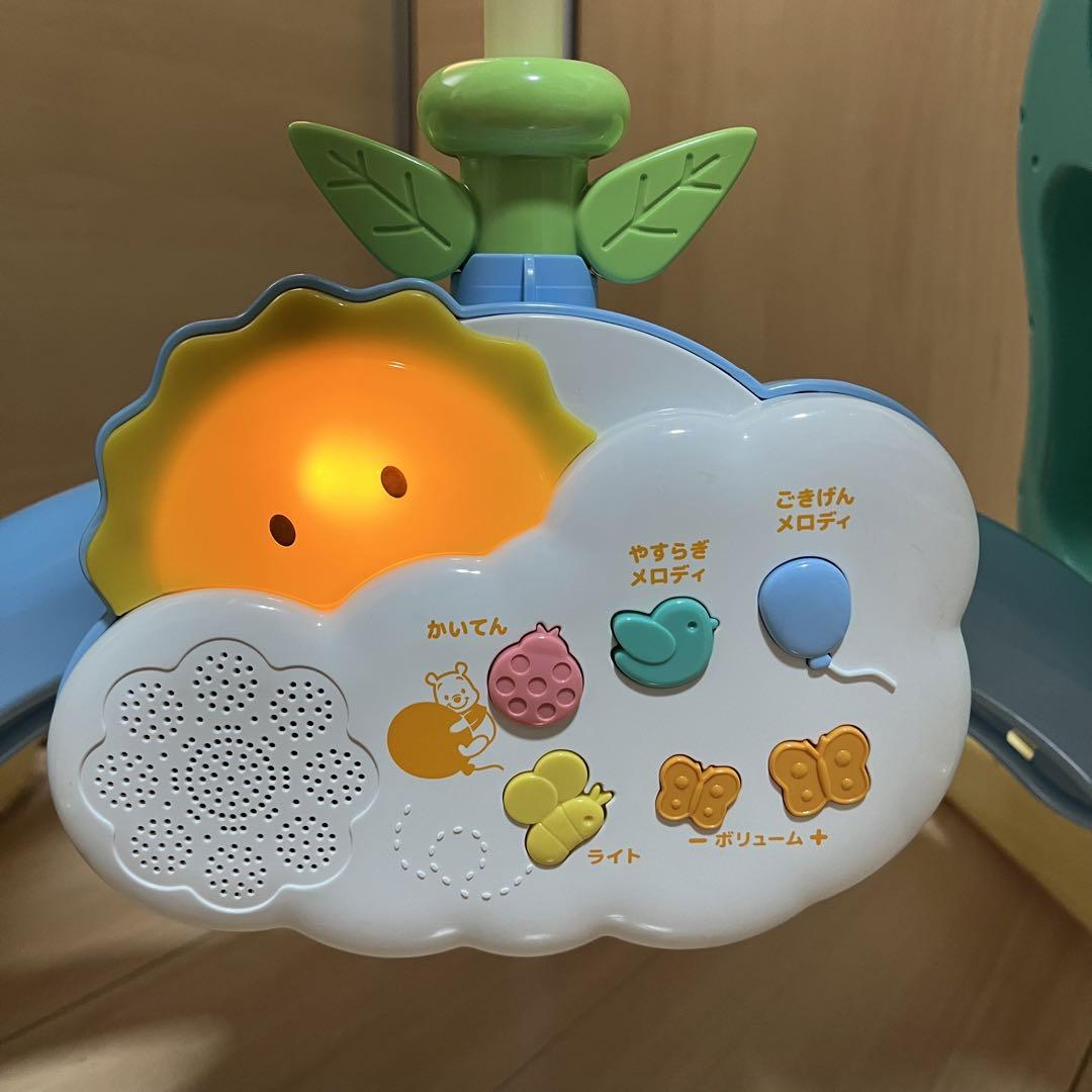 ✨美品✨『タカラトミー』プーさん えらべる回転 6way ジムにへんしんメリー