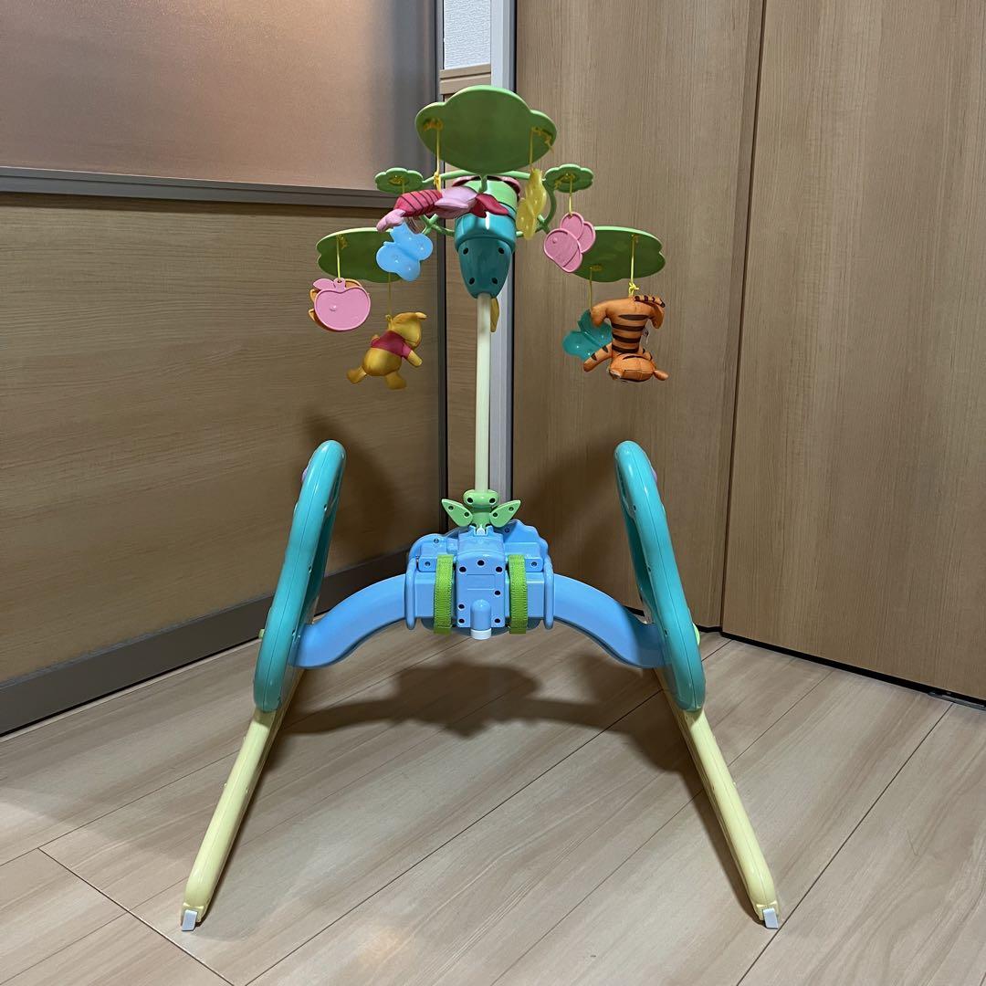✨美品✨『タカラトミー』プーさん えらべる回転 6way ジムにへんしんメリー